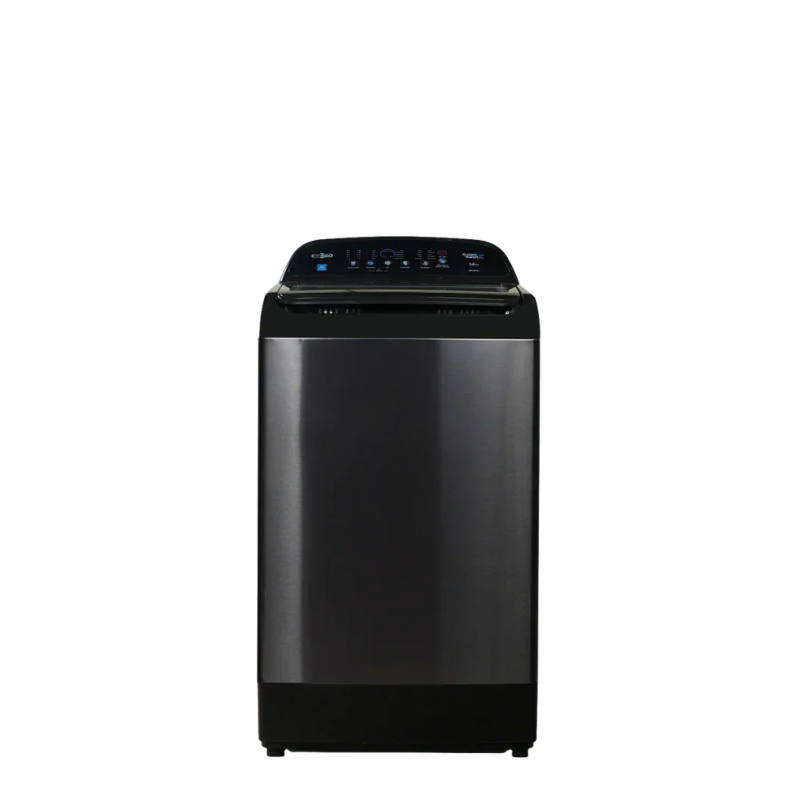 SUPER ASIA 14KG AUTO INVERTER WASHING MACHINE (BLACK) Model SA-814i